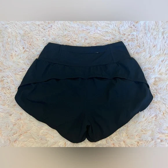 The Gym People | Black High Waisted Athletic Shorts | Pockets, Quick Dry - Picture 6 of 8